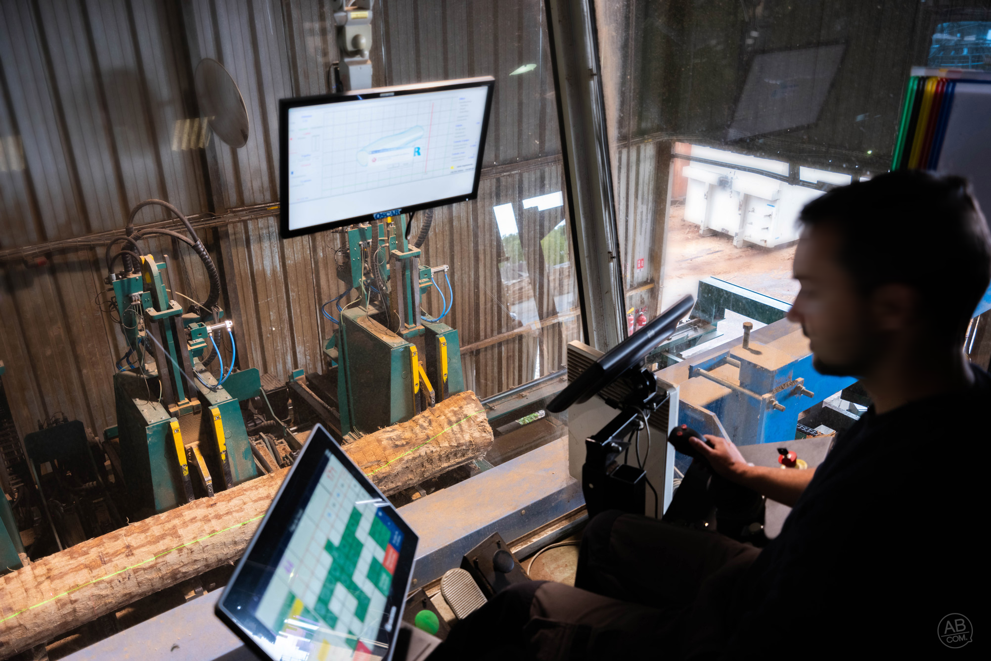 Scierie, une organisation industrielle